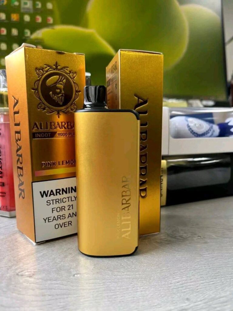 Alibarbar Premium Ingot Vape disposable device with sleek design and high-capacity performance for smooth vaping experience